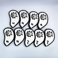 Кабан гольф утюги головной убор# 4-9PAS Спорт Водонепроницаемый PU Гольф Железный Набор головных уборов 9 шт./лот