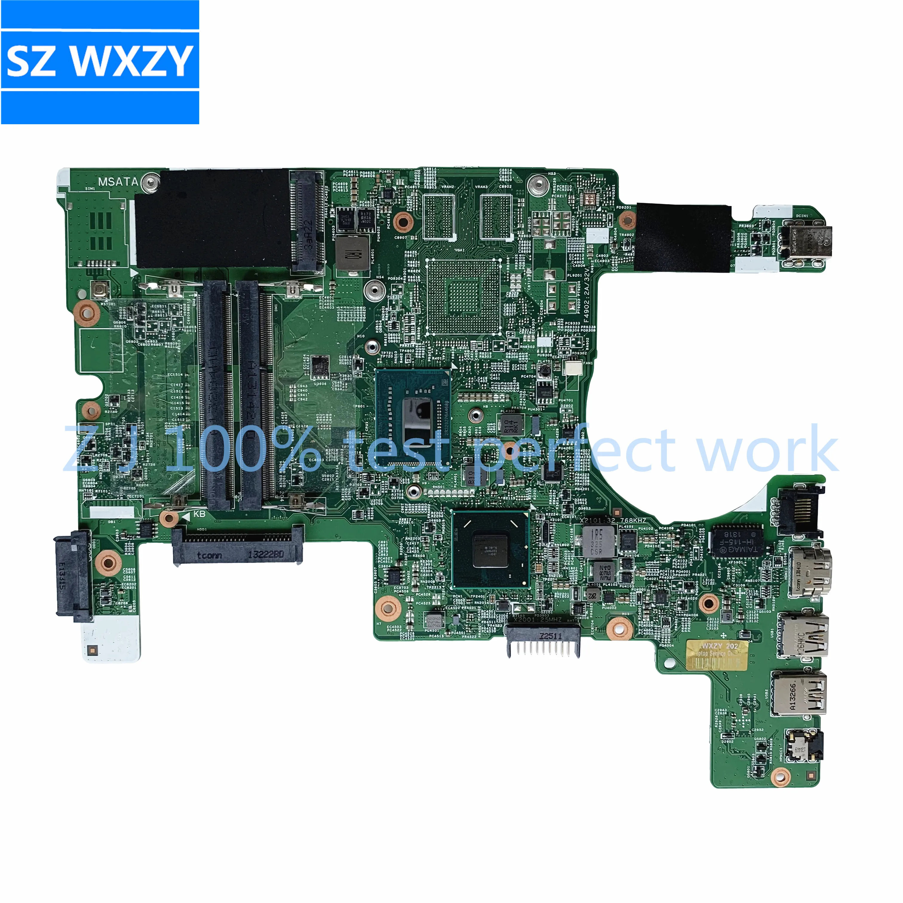 CN-013Y69 материнская плата для ноутбука Dell Inspiron 5523 DDR3L HM77 с SR0XL I5-3337U 013Y69 13Y69 MB 100% |