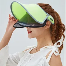 Женский открытый солнцезащитный козырек Пустой Топ Лето легко сочетать отбеливающий колпачок ультрафиолетовая Защита солнцезащитный крем