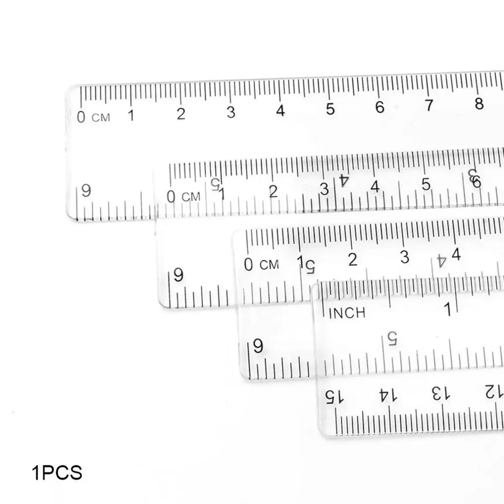 15 см/20 см/30 пластмассовая линейка в см рекламы линейка прозрачная ученическая линейка для студентов измерительная линейка слишком