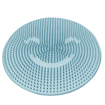 

Bathroom Non-Slip Bath Carpet Back Massage Pad Bath Mat on the Floor Multifunctional Bathroom Accessories,Green