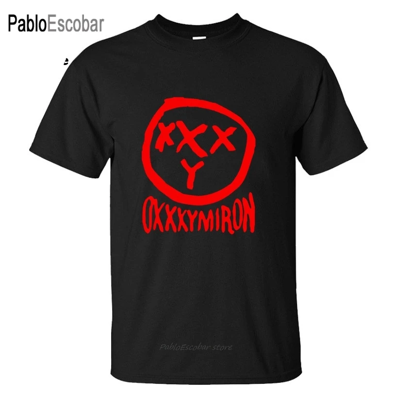 OXXXYMIRON Мужская футболка с принтом забавная русская Рэппер логотипом