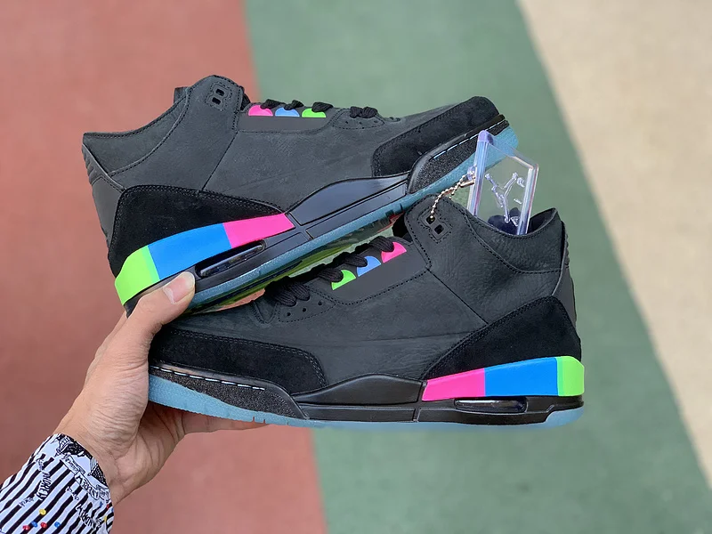 Оригинальные Jordan 3 Ретро баскетбольные мужские кроссовки Женская обувь Quai54