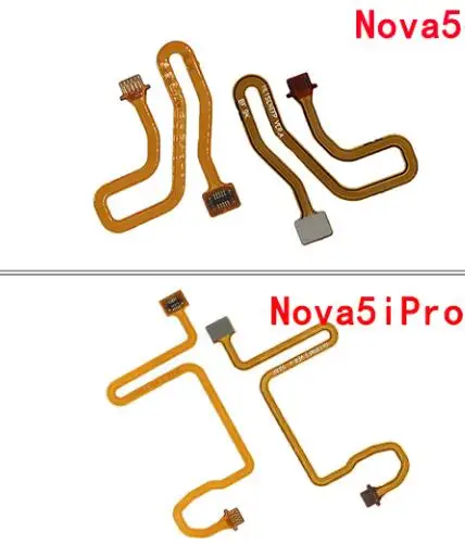 Для huawei Nova 5/Nova 5i Pro сканер датчика отпечатков пальцев Touch ID подключение