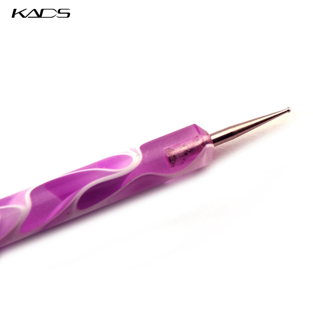 KADS Спираль Расставить Инструмент 2-полосная Nail Art Расставить Инструмент с Spiral Ручка для Горный Хрусталь 1 шт