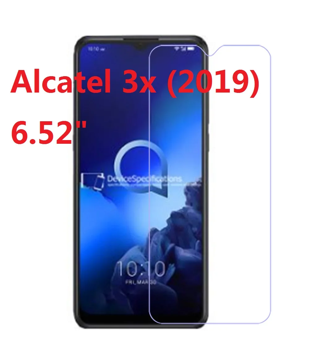 Для Alcatel 3x() закаленное стекло 9H 2.5D Премиум Защитная пленка для экрана для Alcatel 3x2019 6,52"