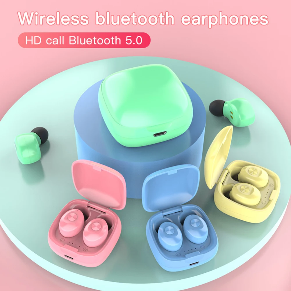 XG12 Portable TWS Bluetooth 5 0 HiFi Handsfree Wireless Earphones Waterproof Gaming In ear Earbuds Earpiece With Mic