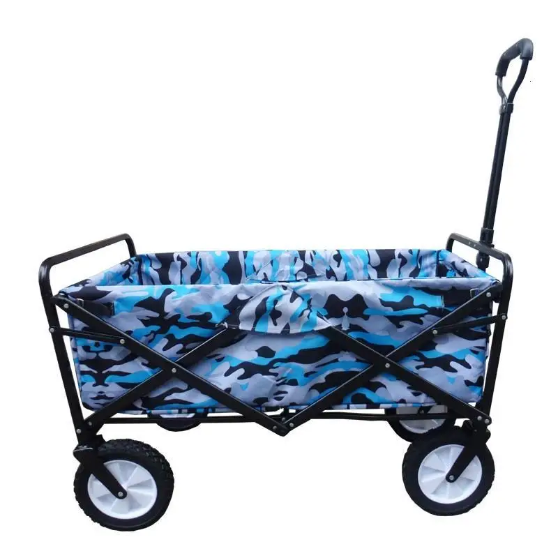 Version T Carro Plegable Cozinha Mesa Cocina для покупок Carrello Cucina, кухонный стол, колесница, тележка Avec с рулетками - Цвет: Version T