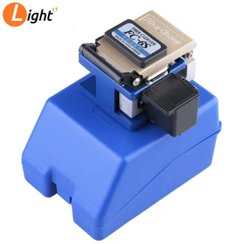 

FC-6S Fiber Optic Cleaver Optical Fiber Cleaver For FTTX FTTH Cutting Cleaver with Fiber Scrap Collector and Blue Guide FC-6S