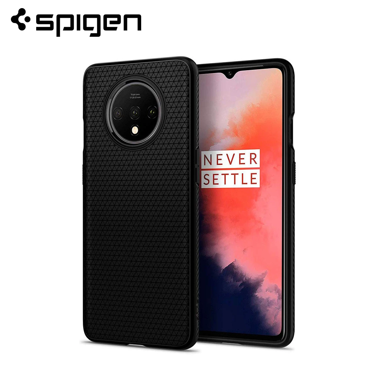 Spigen OnePlus 7T 7T Pro Case Liquid Air Soft Slim Form fitted Lightweight Anti Slip Matte