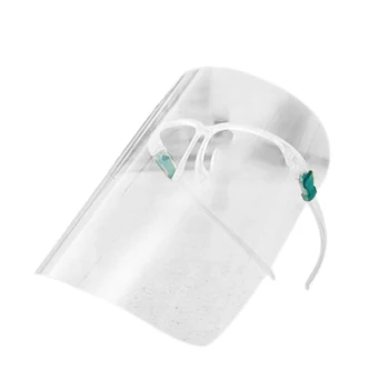 

4 Pcs Kitchen Cooking Anti-Oil Splash Face Cover Safety Mask Anti-Smoke Dust Proof Face Protector Shield Anti-Oil Splash Mask