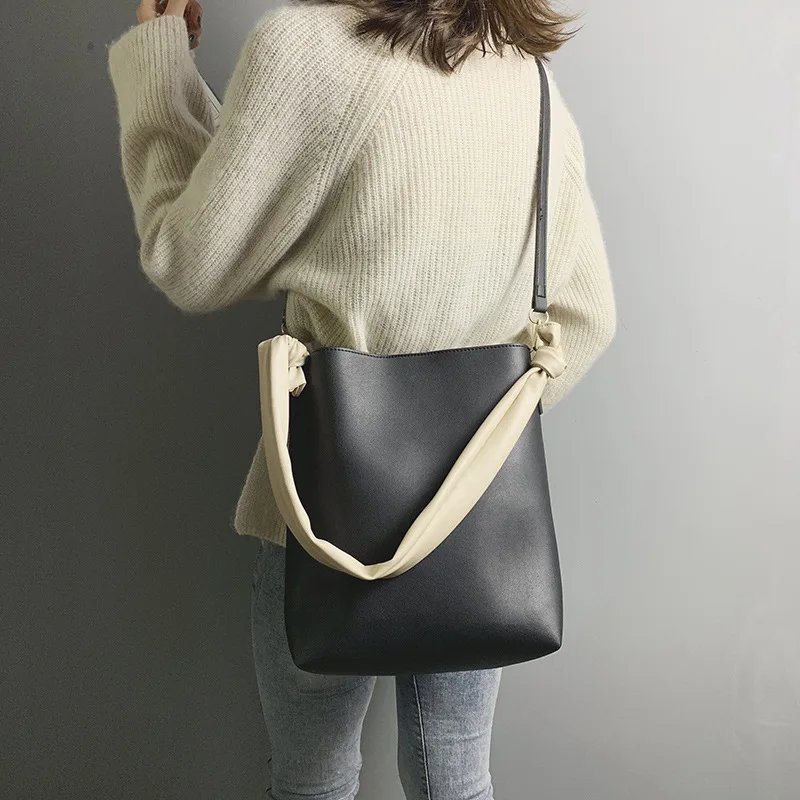 

Torebka Damska Bolsos De Mujer Crossbody Bag Malas De Senhora New Large Capacity Solid Color Bag Women's One Shoulder