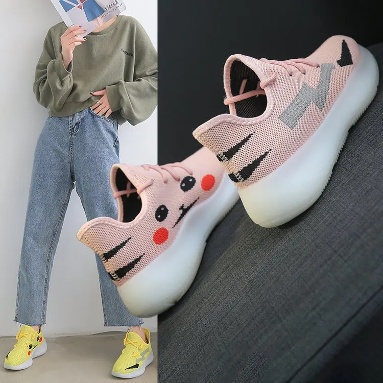 

2020 Spring New Style Flat Mesh Students Shoes Korean-style Fashion Versatile Breathable Casual Travel Shoes White Shoes