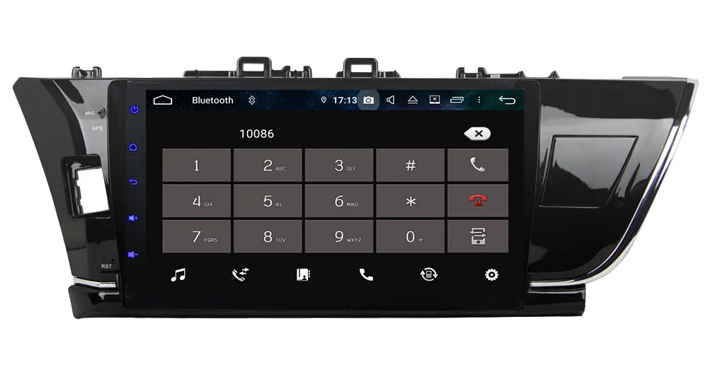 Klyde 10," ips 4G Android 9,0 Восьмиядерный 4 Гб ОЗУ 64 Гб ПЗУ DSP BT автомобильный DVD мультимедийный плеер радио для Toyota Corolla 2013