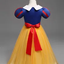 Лидер продаж в сказочном стиле платье принцессы для девочек костюм для девочек Детская рубашка на Хэллоуин церемонии Костюмы