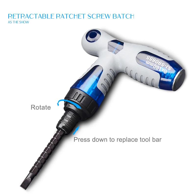 KINDLOV Screwdriver Set Precision Impact Ratchet Screw Driver Magnetic Phillips Bit Set Multitools For Electrician Repair Tools