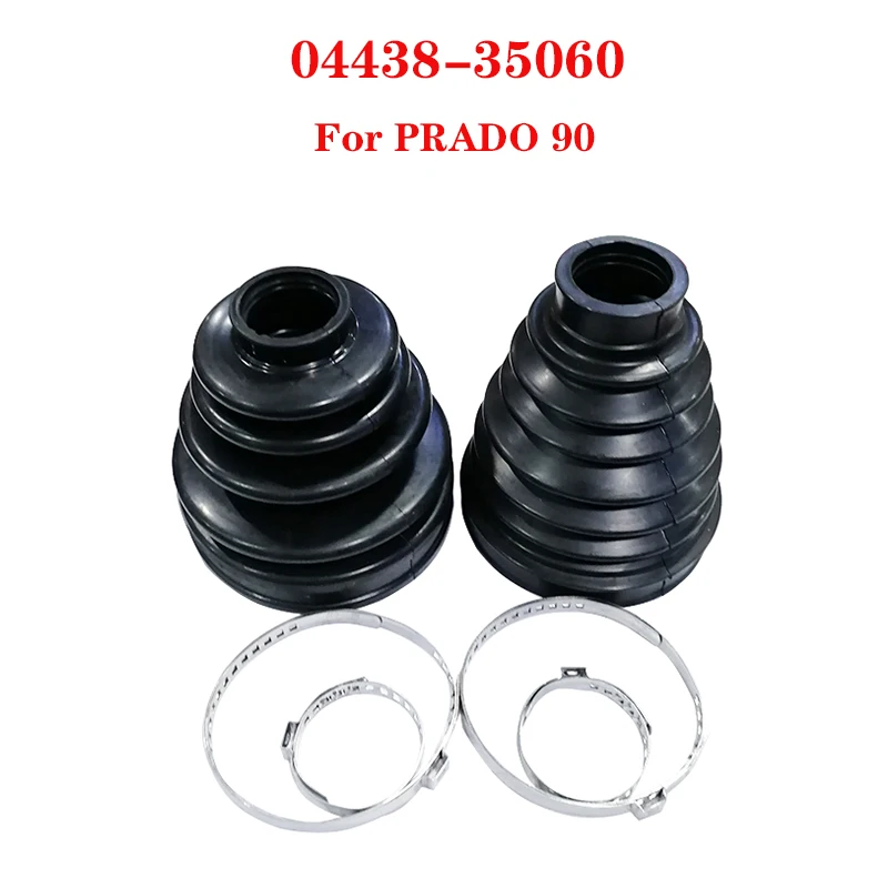 1set cv joint boot Kit dustproof cover For Toyota Land Cruiser Prado Hilux Surf 4Runner KZJ95 RZJ90 VZJ95 1KZ 3RZ 04438-35060