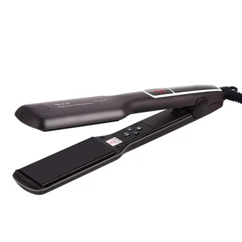 

5D Floating Plate Anion Infrared Hair Straightener Curler LCD Display Straighting Iron Ceramic Titanium Flat Iron Hair Care