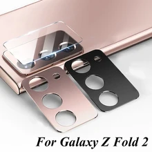 Protecteur d'écran Ultra-fin pour objectif d'appareil photo, protection anti-rayures pour Samsung Galaxy Z Fold 2 5G=