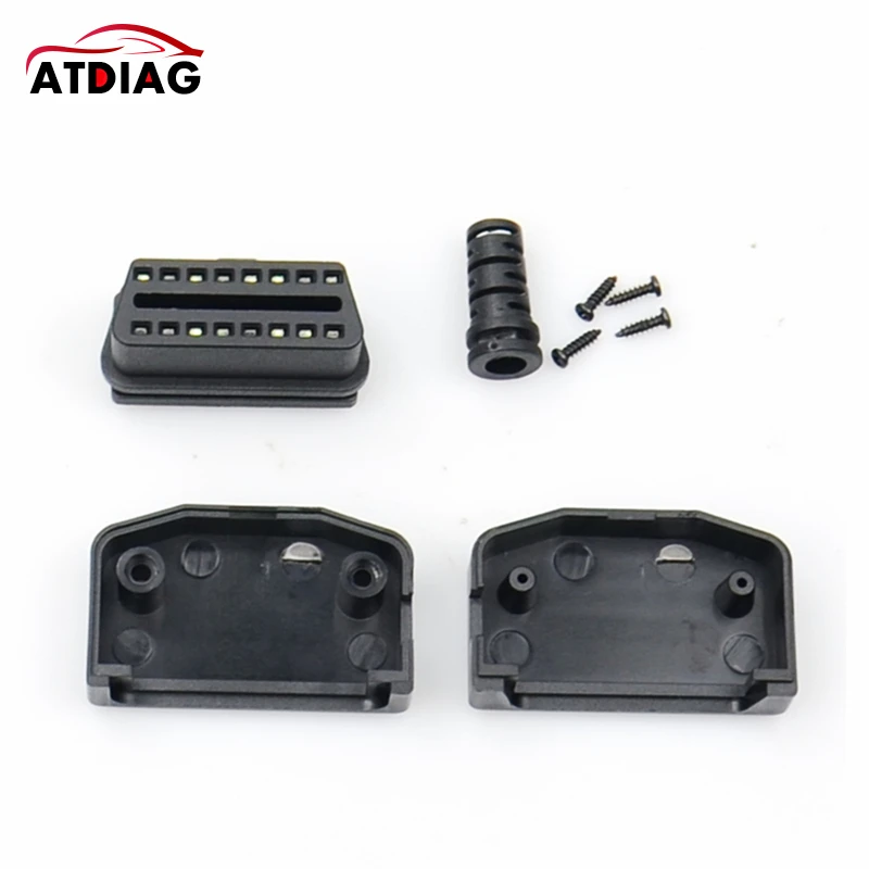 2021 Universal Use OBD2 Car Connector 16pin Male Plug 16 Pin OBD II Diagnostic-tool cable Terminal | Автомобили и мотоциклы