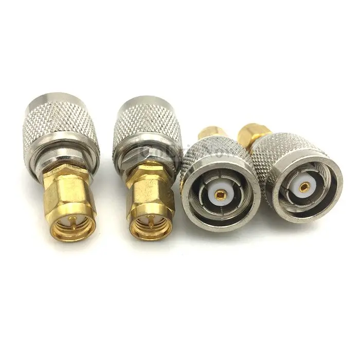 10 шт. RF Coaxail RP-TNC/TNC мужчин и SMA разъем прямой разъем коаксиальный адаптер