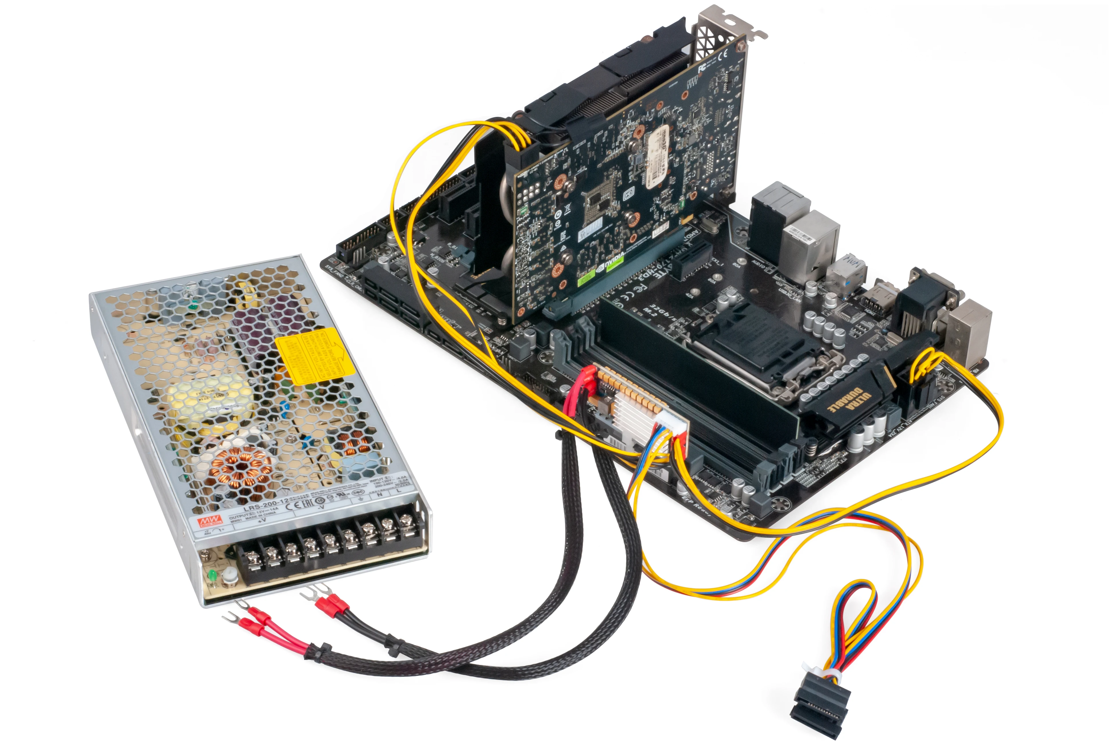 RGEEK 450P 24Pin 12 В UT1.5-4 вход пик 450 Вт Выход Realan Mini ITX Pico PSU DC ATX PC переключатель DC-DC ATX источник питания