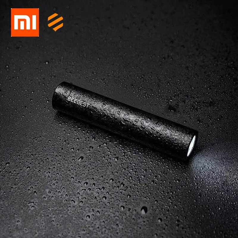 

Xiaomi BEEBEST Metal Flashlight IPX7 Waterproof Multi-function Brightness Portable Tail & Bike Light Lightweight 90g Flash Light