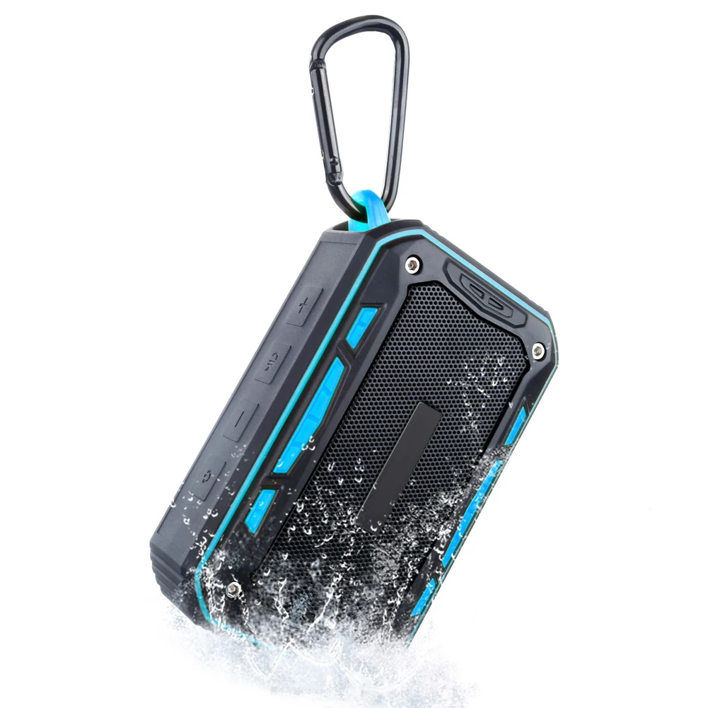 S618 скалолазание Bluetooth Водонепроницаемый Открытый спорт динамик стерео TF Handsfree FM радио портативный
