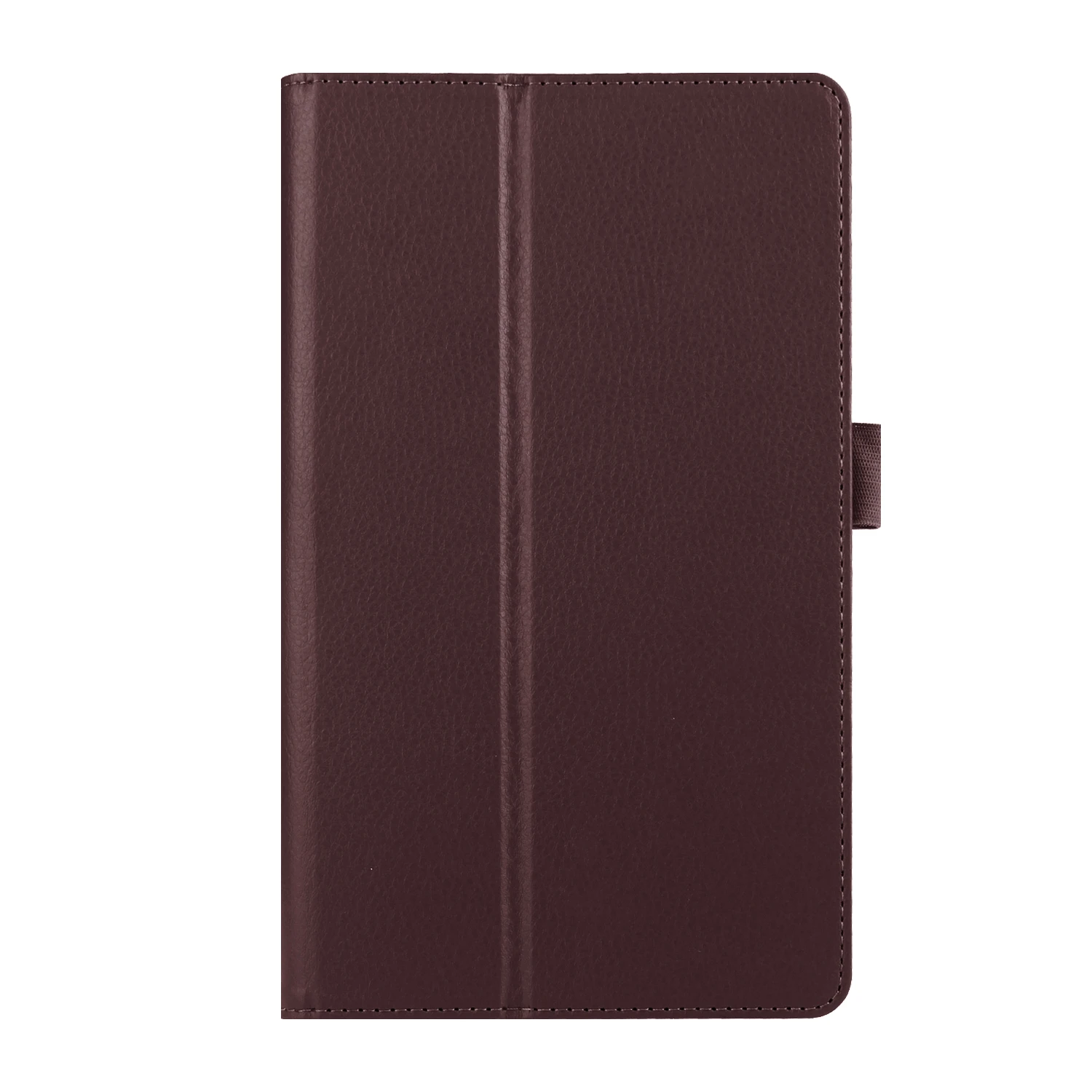 Магнитный чехол из искусственной кожи для Samsung Galaxy Tab A6 10,1 SM-T580 SM-T585 Smart Wake-Sleep Tablet Cover - Цвет: Коричневый
