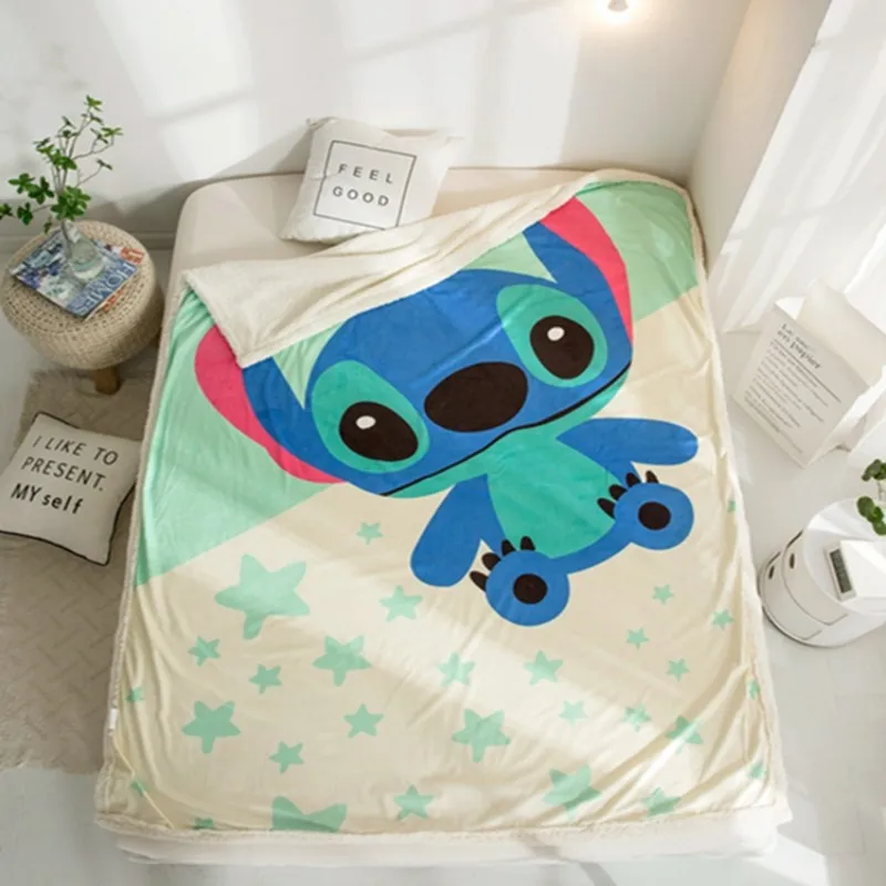 Disney мультфильм стежка флис зимние детские одеяла шерпа подложки на кровать/кроватку/диван 100x150 см одеяло девочки мальчики подарок