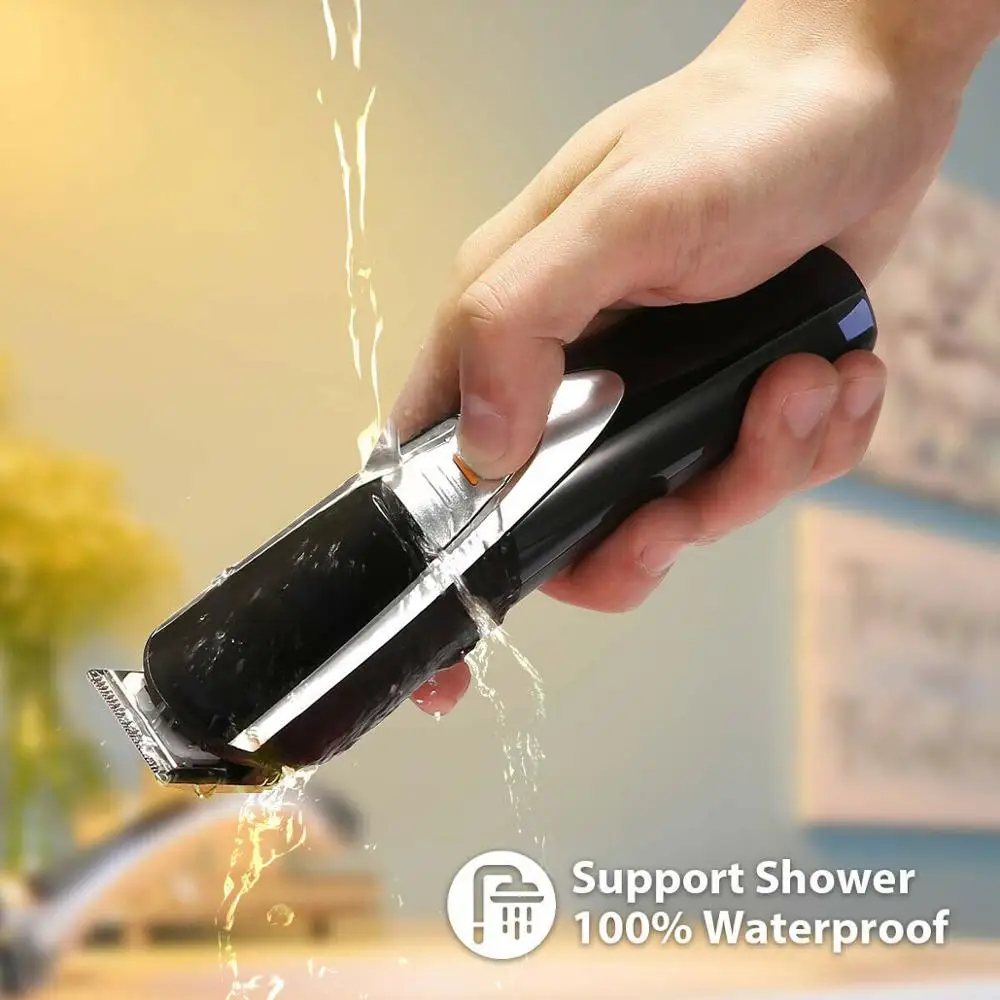  Waterproof 5 In 1 Electric Hair Clippers Rechargeable Hair Cutting Machine Hair Removal Trimmer Bea