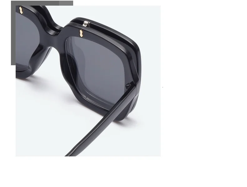 Квадратные солнцезащитные очки для женщин, Ретро стиль, фирменный дизайн, две линзы, солнцезащитные очки для женщин, новая мода, большие солнцезащитные очки, UV400 Oculos