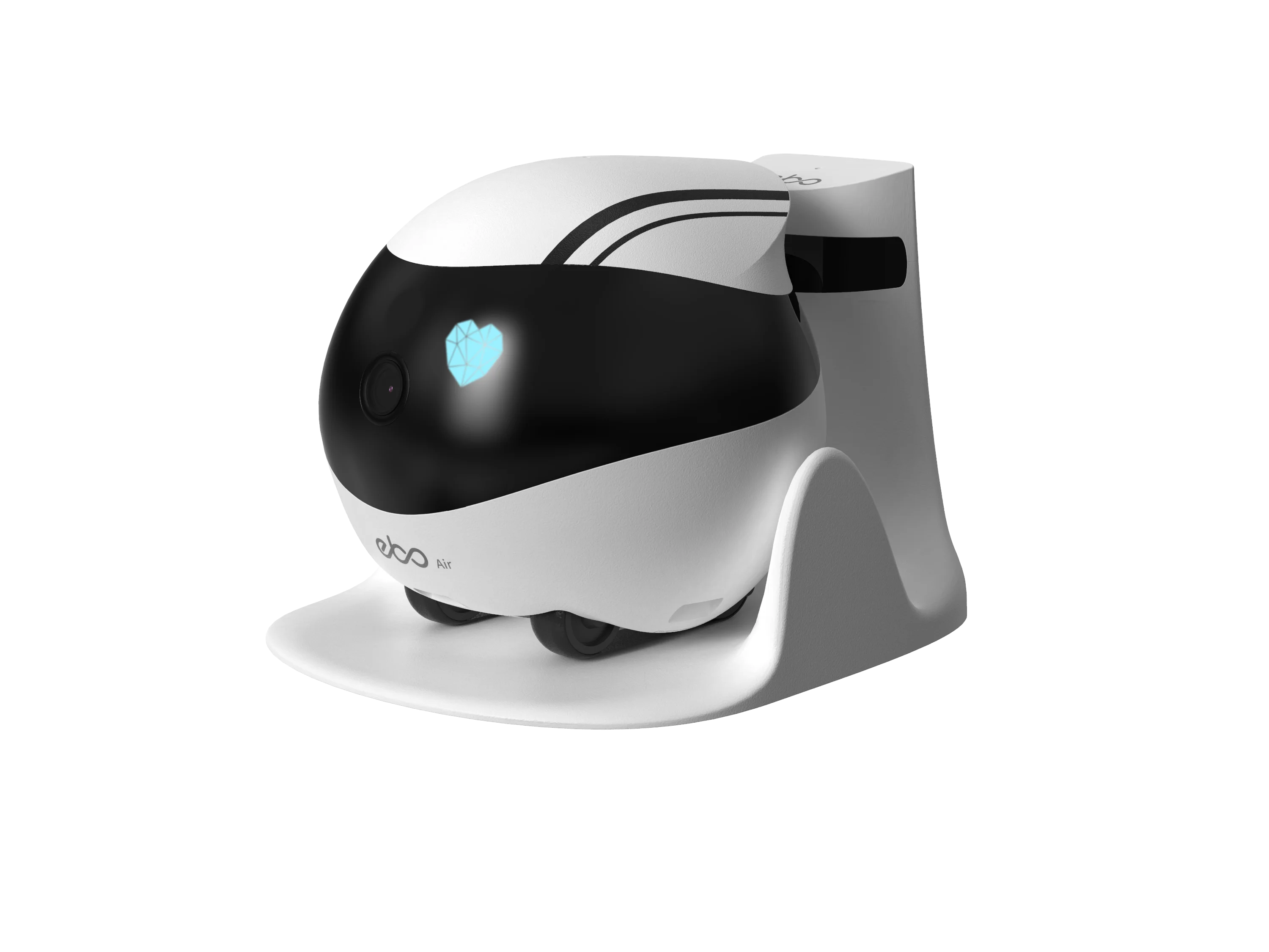 Enabot Ebo Air Catpal Smart Robot Al Recognize 1080p Pet Cat Dog