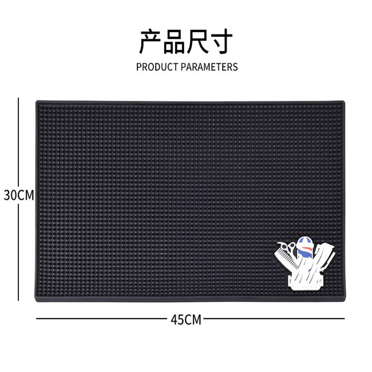Hairdressing Mat Silicone Dressing Table Pad Hair Styling Station Mat Barber Anti Slip Countertop Mat Salon Hairdresser Tools