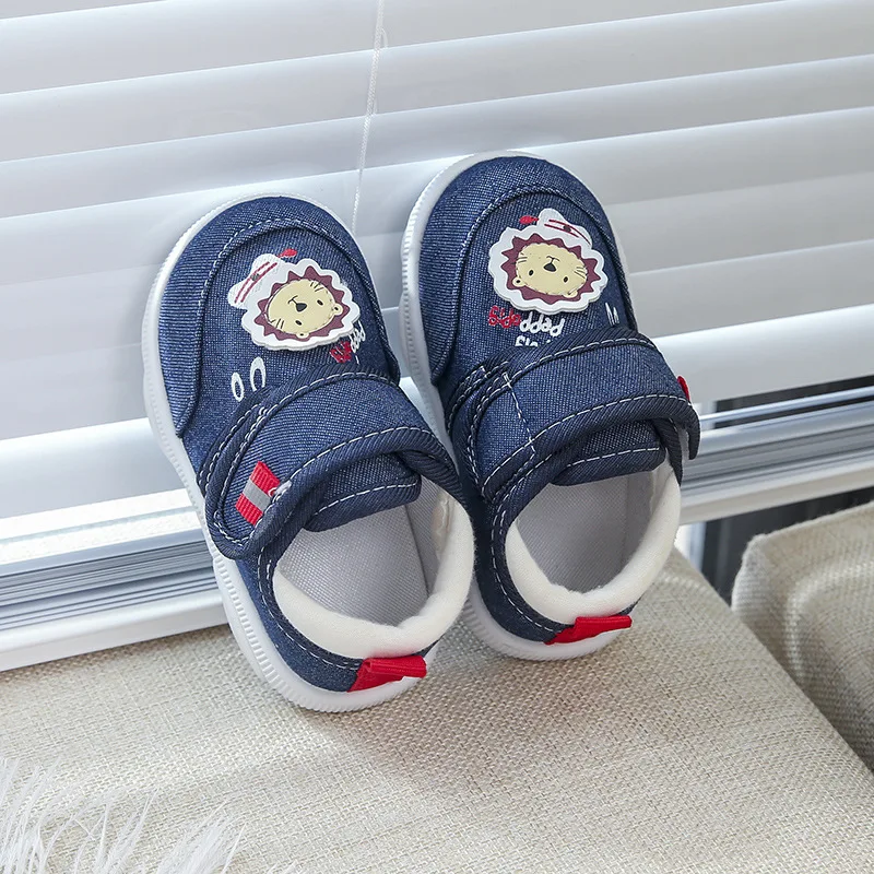 

Baby Canvas Shoes Small CHILDREN'S Soft Bottom Toddler Shoes Men And Women Child Baby Shoe 0 a 1-2-3-Year-Old Anti-slip Breathab