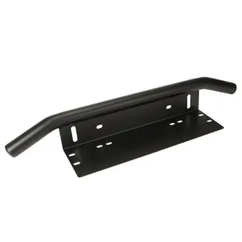 

Universal Bull Bar Front Bumper License Light Mount Bracket SUV Lamp Holder