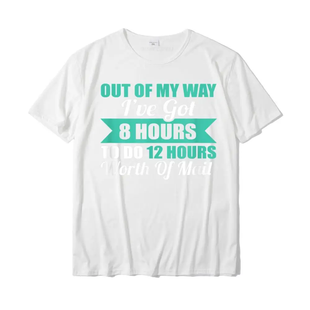 Short Sleeve Tops T Shirt Crewneck 100% Cotton Men Top T-shirts Europe Simple Style Tops Shirt Prevailing Drop Shipping Postal Worker Postal Service Funny Gift idea for men women T-Shirt__25775 white