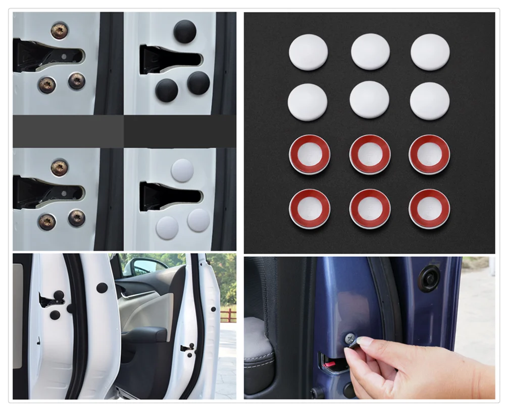 Автомобильный Стайлинг универсальный дверной замок аксессуары для Ford DISPATCH EcoSport