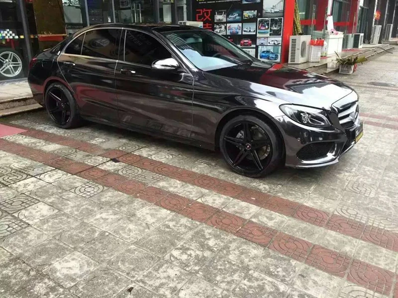 Black Chrome Vinyl Film Sticker-9