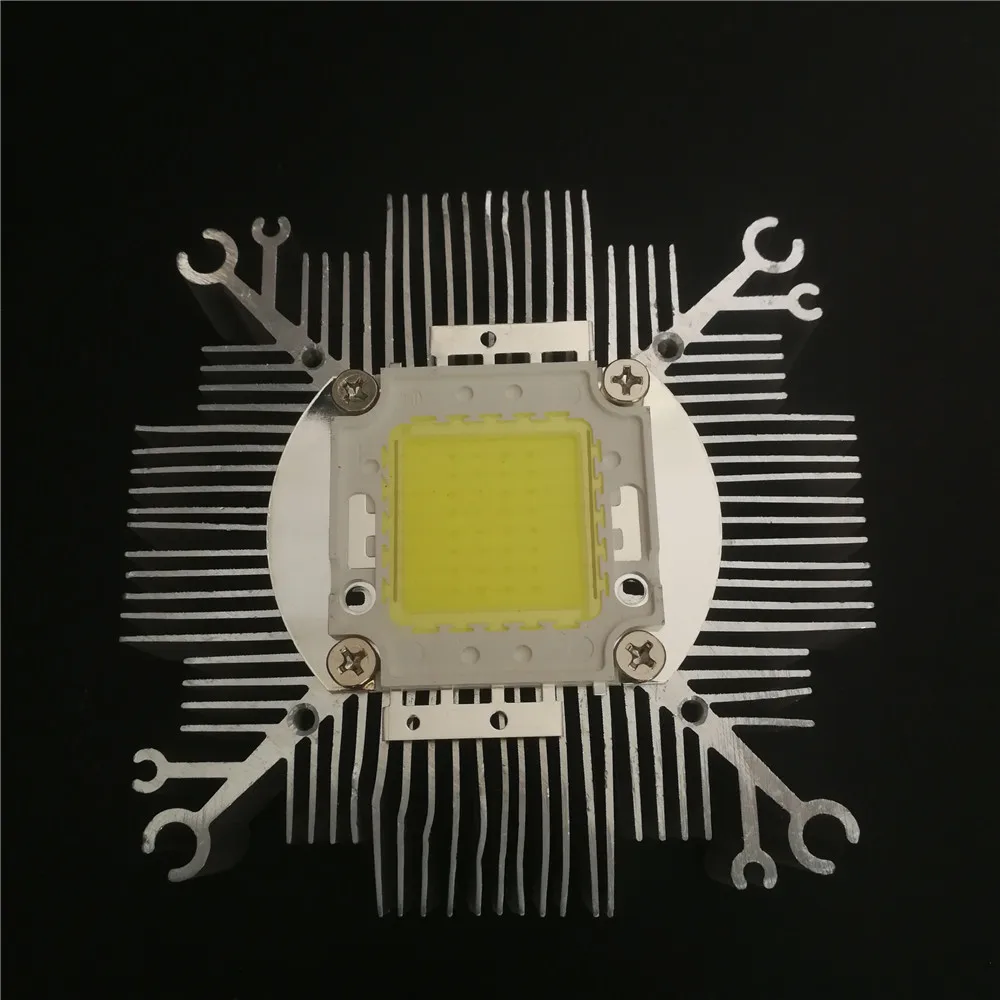 92X30MM 20W 30W 50W 100W Aluminium cob led heatsink for led cooling DIY Led grow chip Light