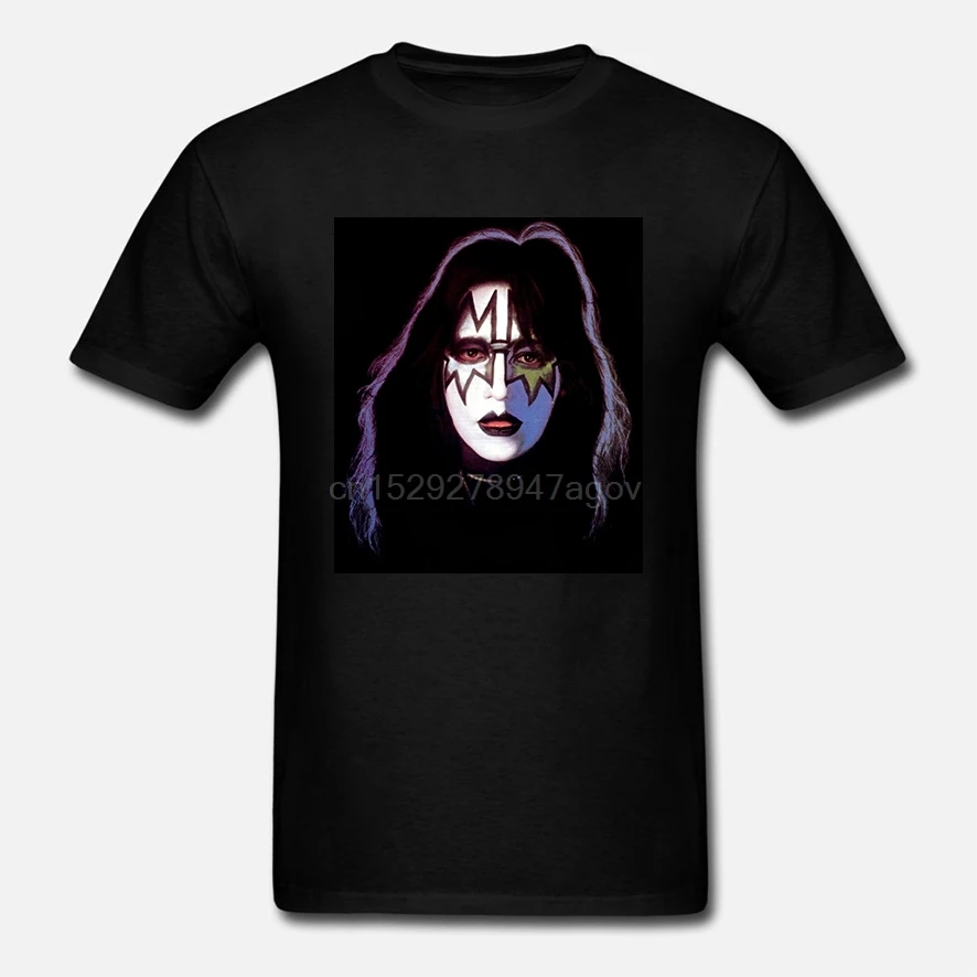 Kiss Ace Frehley The Spaceman сольный альбом Обложка для взрослых Футболка тяжелый металл