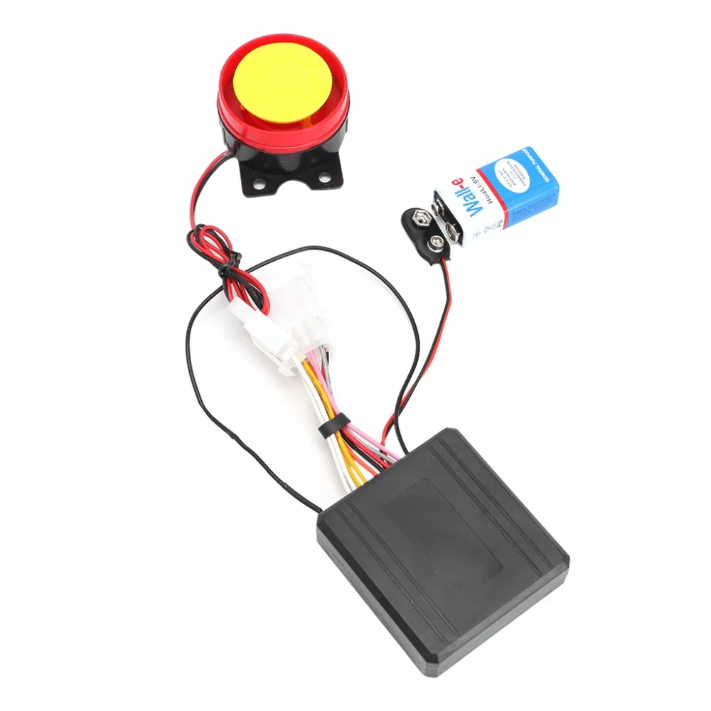 

1PC Electrical Ignition Remote Control Engine Start 12V Anti-theft Security Alarm System Motorcycle Bike Motorcycle Parts