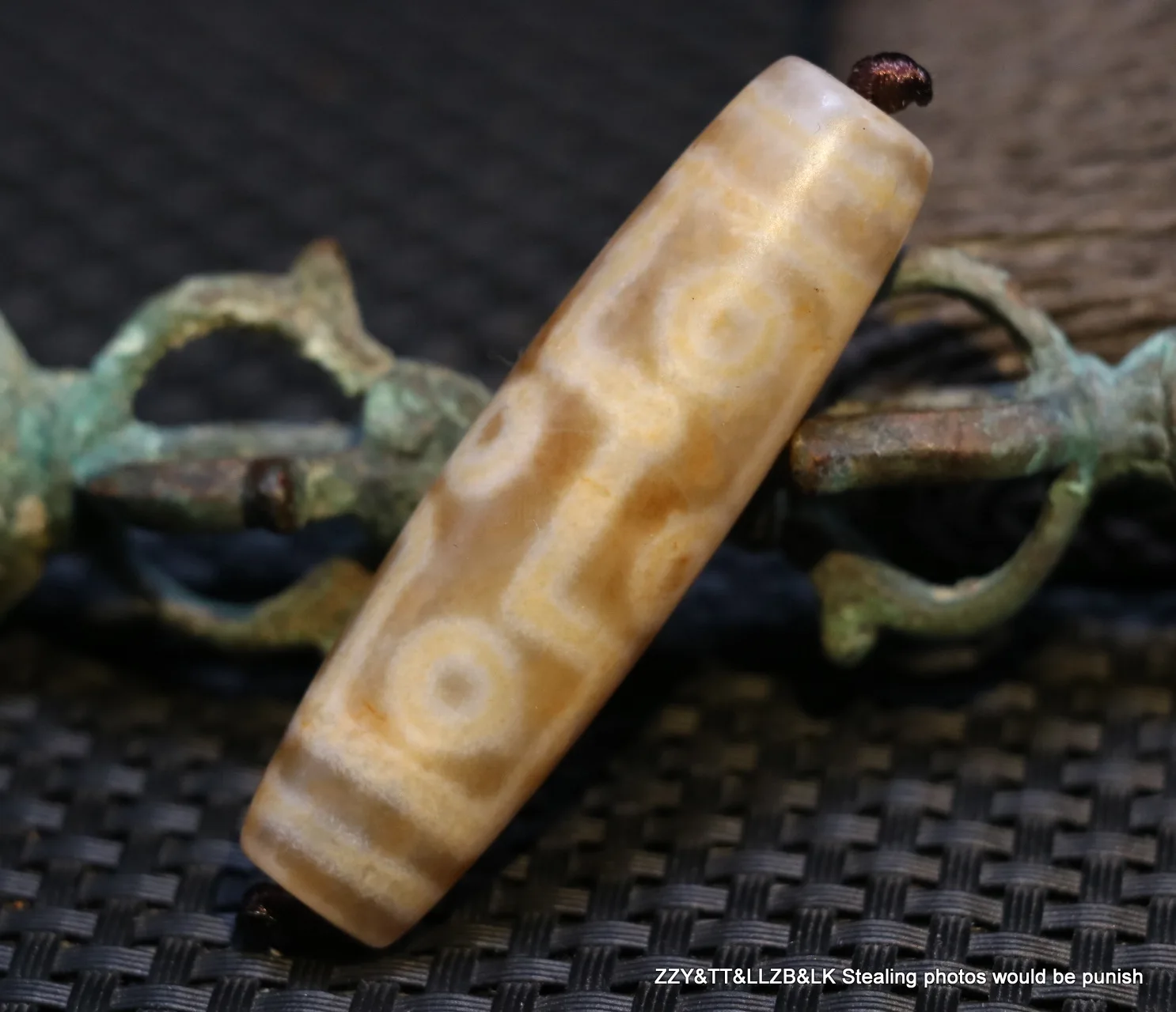 Energy Magic Power Tibetan Old Agate 9 Eye of Kingdom Symbolize dZi Bead Amulet Pendant 4A LLZB LKbrother Sauces Top Quality