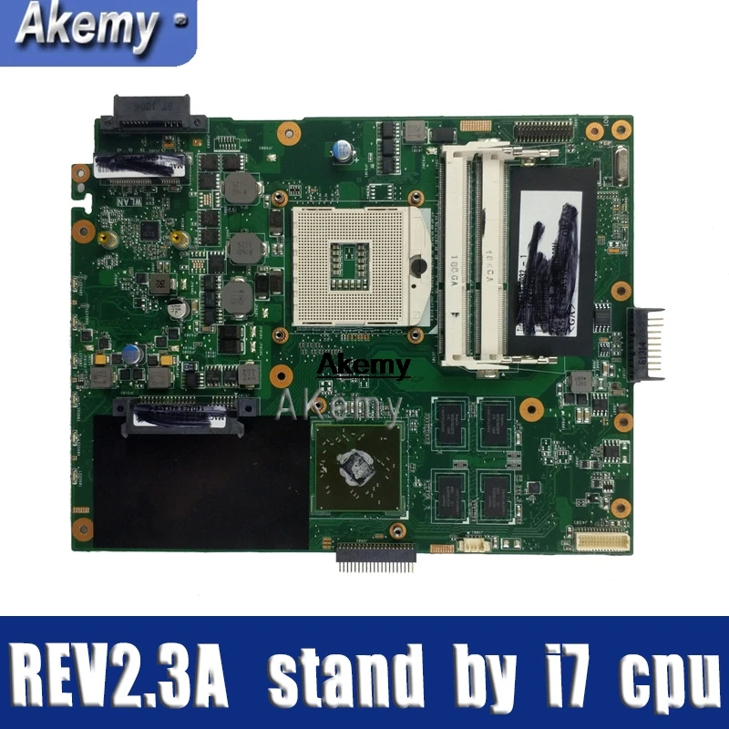 K52JT K52JU материнская плата для ноутбука For Asus K52J A52J K52JR K52 K52JE X52J Материнская REV2.3A HD6370