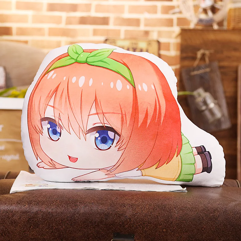 The Quintessential Quintuplets Super Cute Decorative Cushion Throw Pillow Anime Bed Sofa Gift Ichika Nino Miku Yotsuba Itsuki