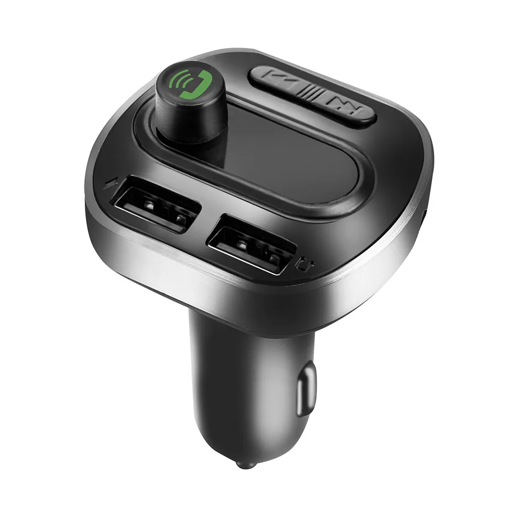 Автомобильное зарядное устройство Binmer USB Bluetooth fm-передатчик MP3-плееры модулятор Handsfree Dual USB зарядное устройство Поддержка tf-карты 19JUL30