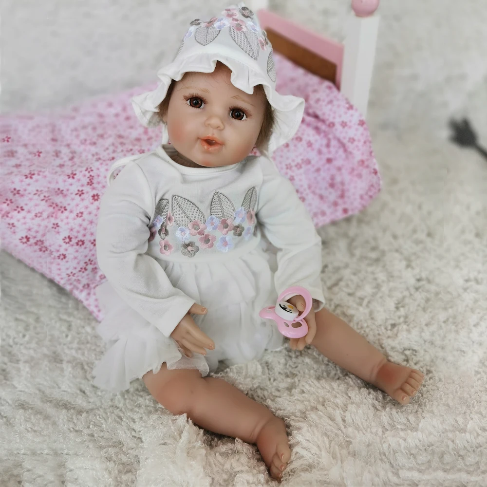 NPKDOLL Reborn 20 дюймов Мягкая силиконовая виниловая Кукла детские игрушки