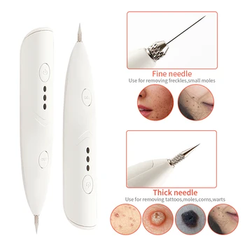 

Mini Mole Laser Pen Tattoo Freckle Removal Pen Plasma Pen Scanning Stain Mole Remove Wart Dark Spot Remove USB Charging