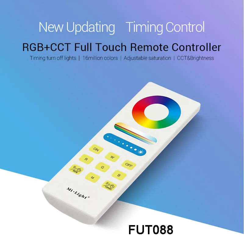 MiBOXER DC12V 24V 2 4G беспроводной пульт дистанционного управления RGB/RGBW/RGB + CCT контроллер