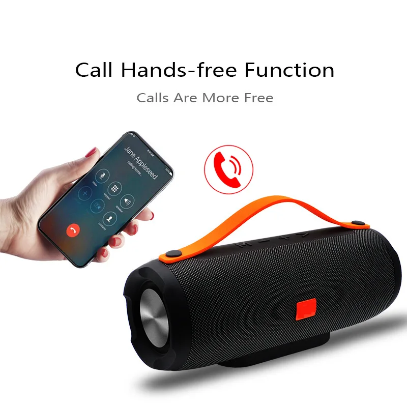 Переносная Bluetooth колонка E13 Mini беспроводная стереоколонка для телефона радио